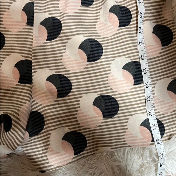 New 1.STATE Art Deco Orbit Print Romper | Pink & Black | Keyhole Back Sz L - Picture 10 of 12